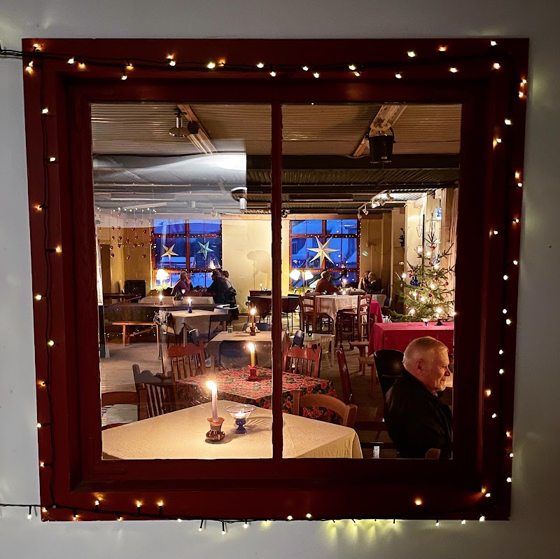 Julcafé på Björkshults Glasbruk