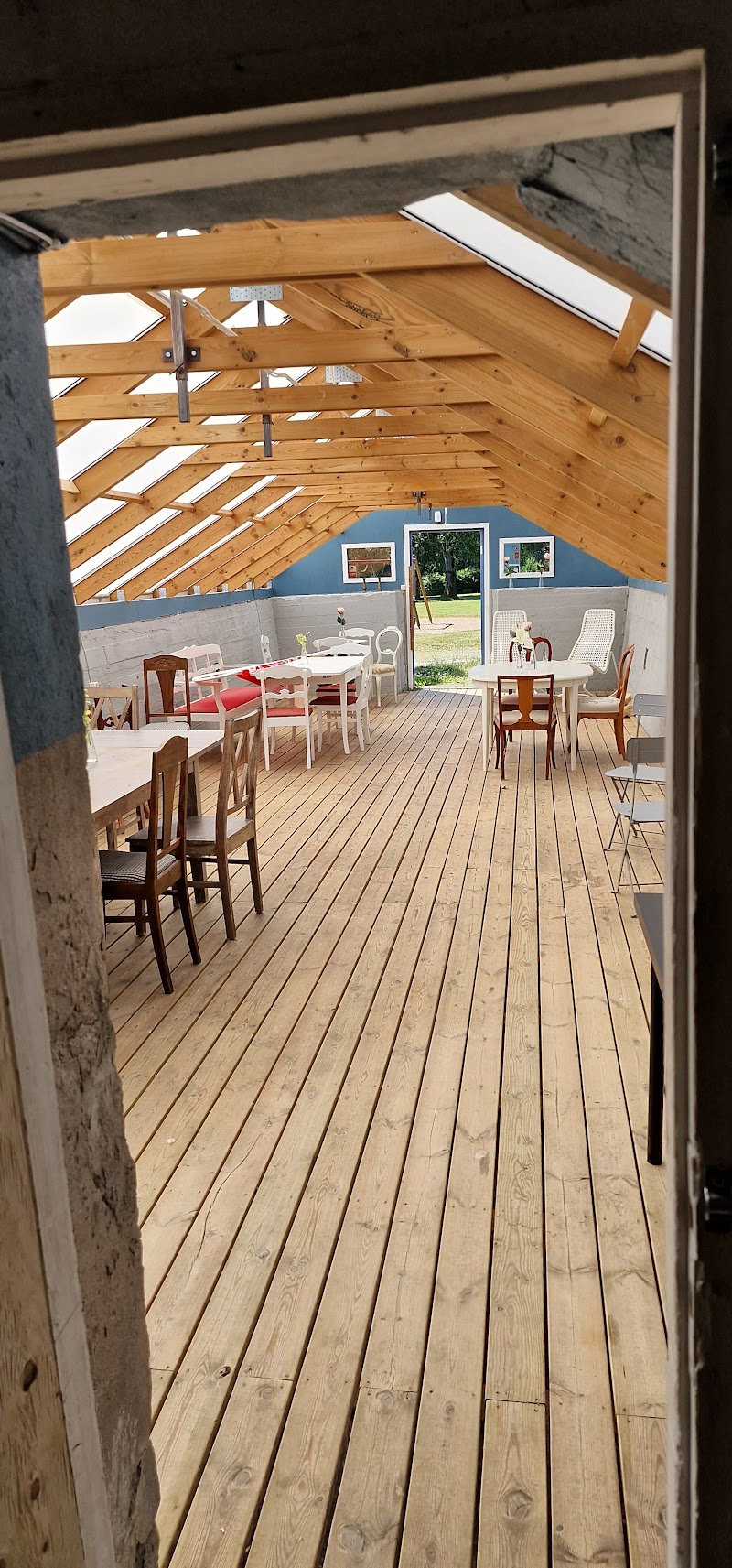 Slottscafét stängt tills vidare