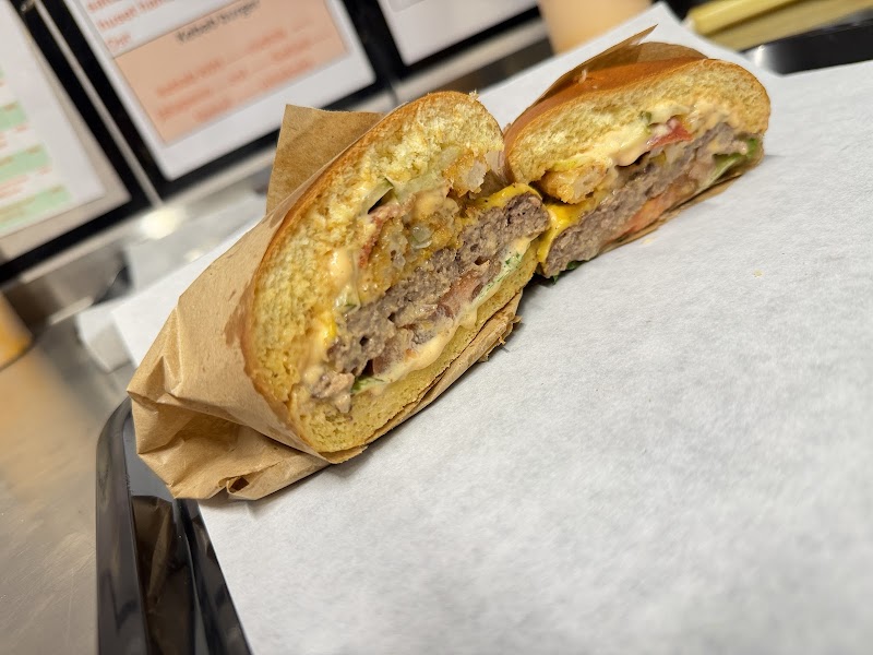 Wedge smash burger