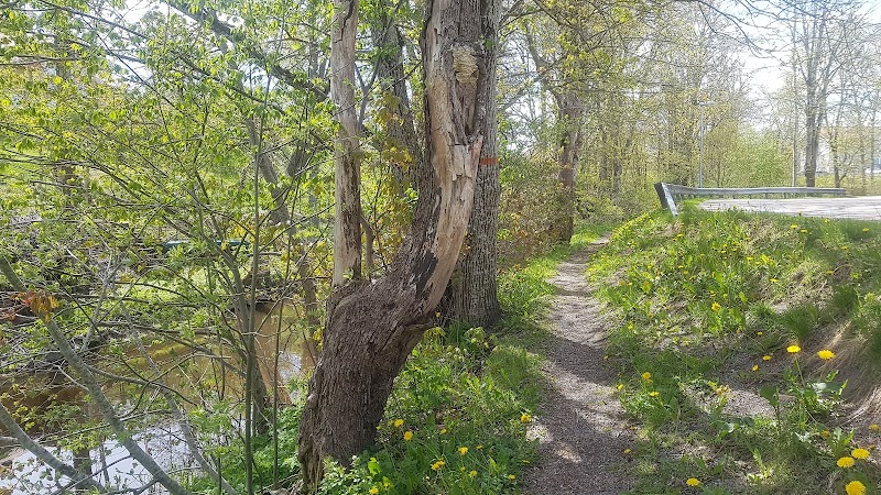 Valboån parken.