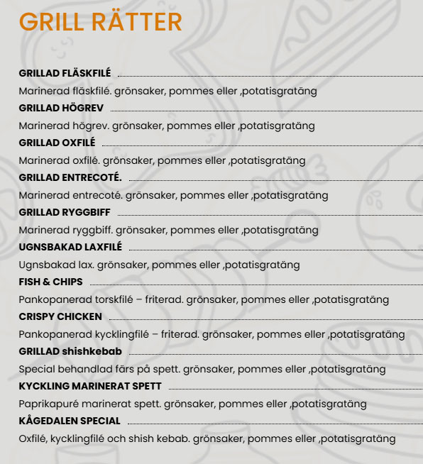 Kagedalen Restaurang