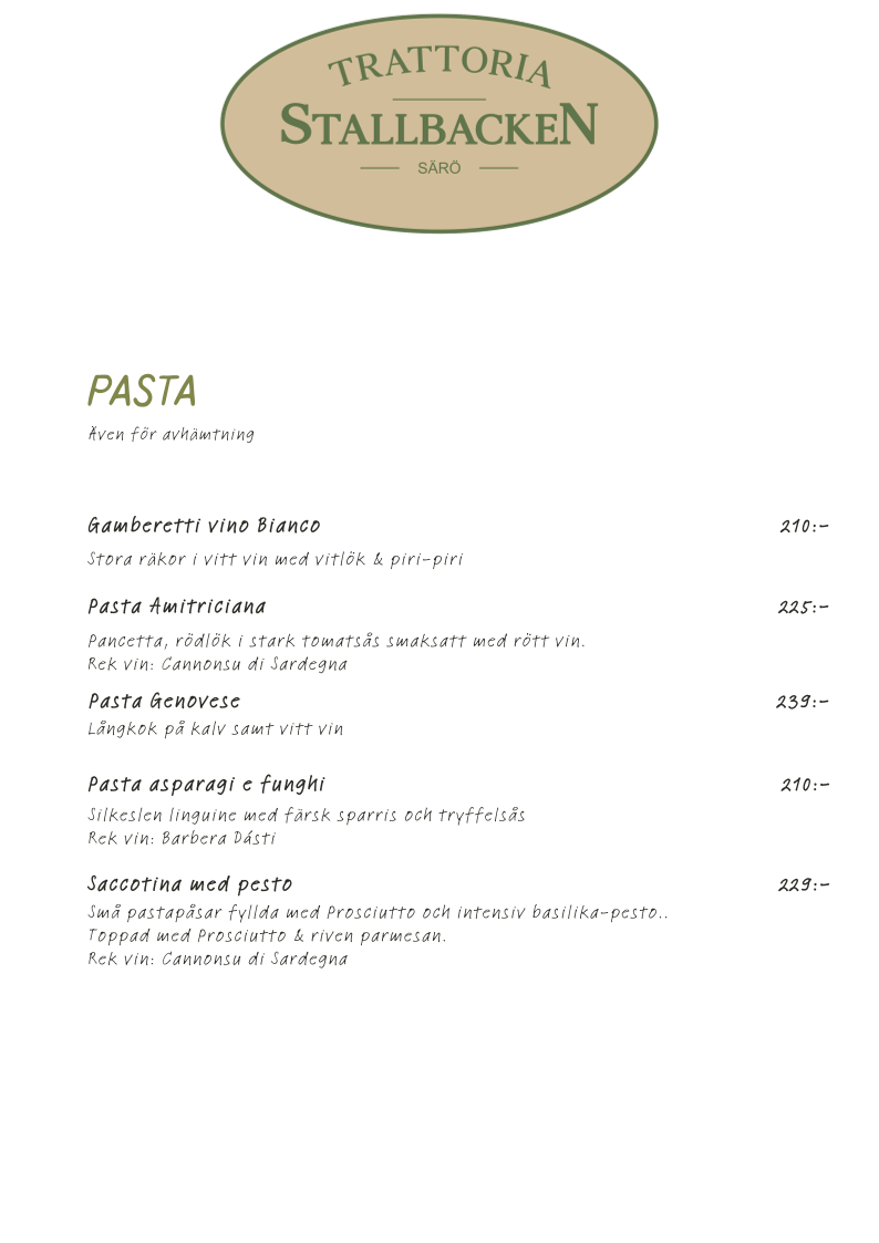Trattoria Stallbacken